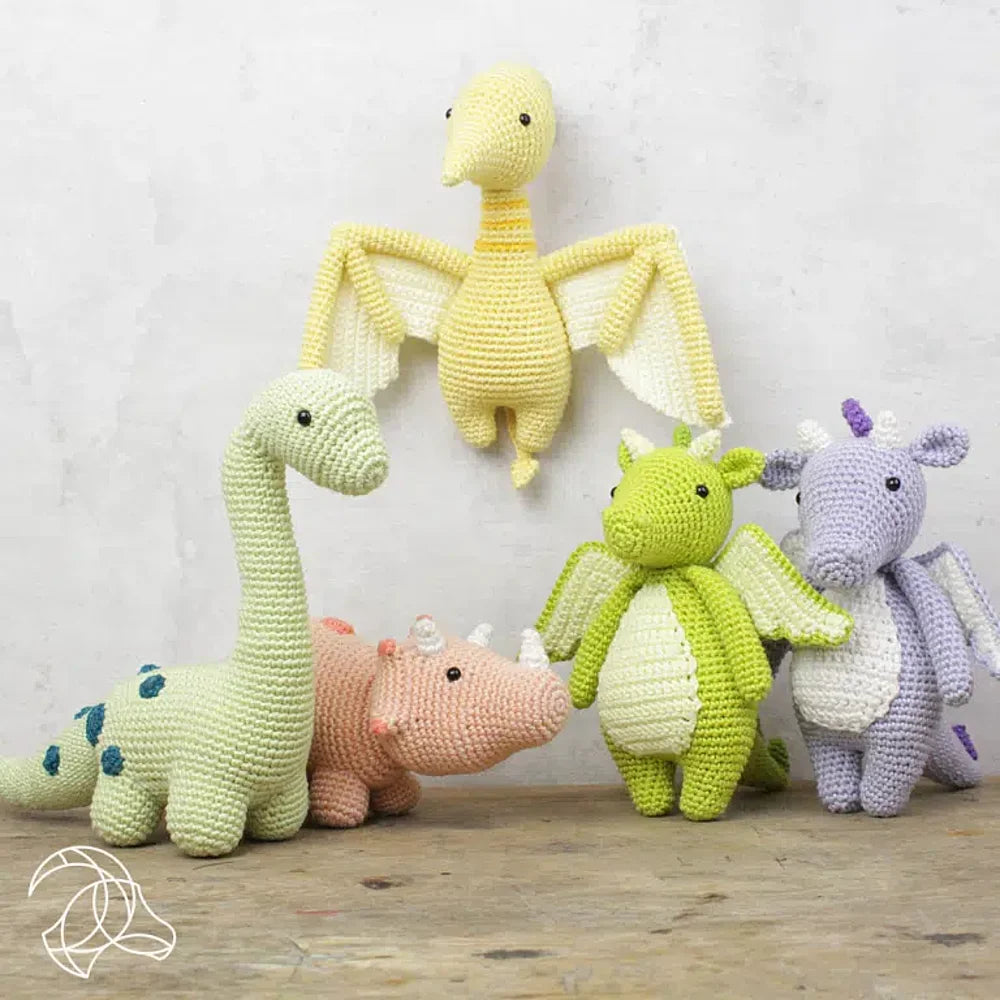 Amigurumi | Crochet kit Brontosaurus - 20 cm
