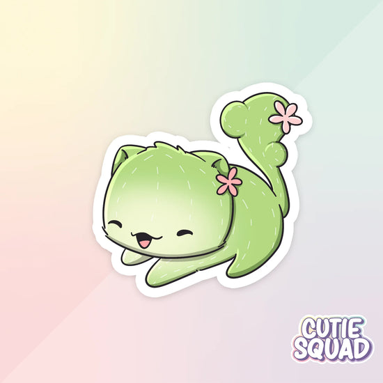 Cactus cats stickers - Kies je favoriet