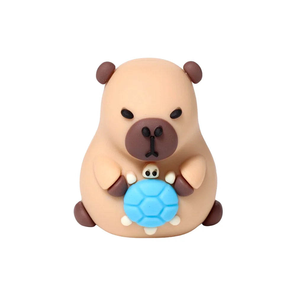 Capibara puntenslijper met schildpad