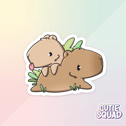 Capybara & friends stickers - Kies je favoriet