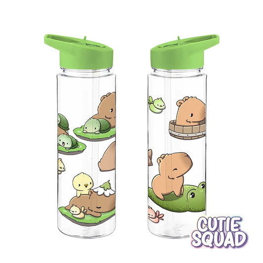 capybara and friends waterfles van cutiesquad