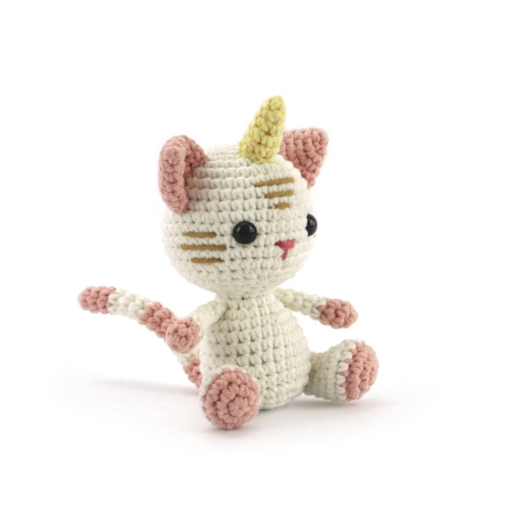 Amigurumi | Crochet kit Caticorn - 13 cm