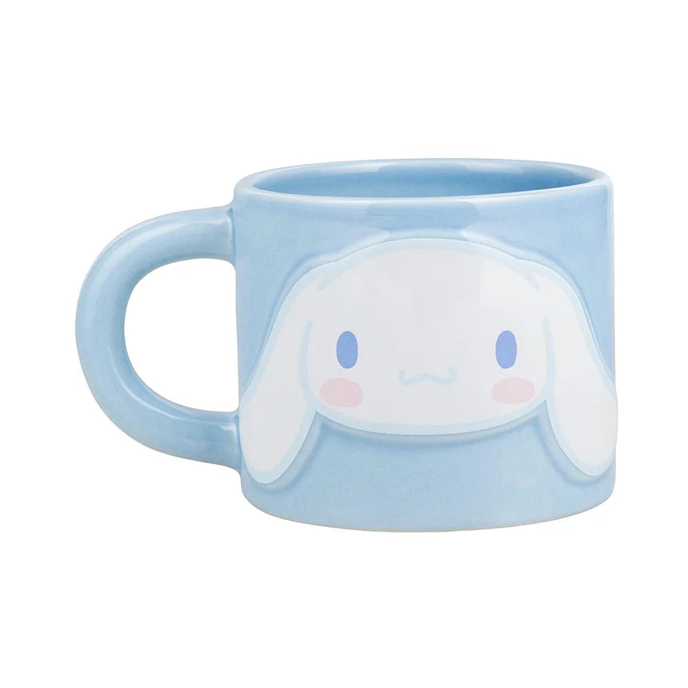 Cinnamoroll mok voorkant – kawaii Sanrio mok van 330ml in zacht blauw