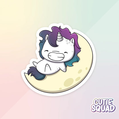 cloudy unicorns sticker van cutiesquad op maantje
