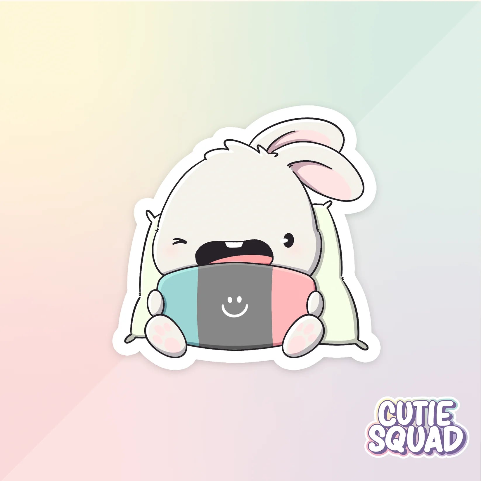 cozy bunnies sticker van cutiesquad gamen