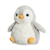 schattige grijze Pickle Penguin zittend