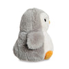 zachte pluche Pickle Penguin met gele accenten