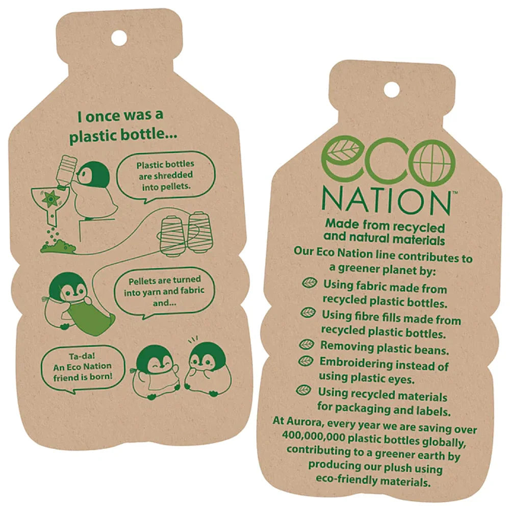 Eco Nation | Koe - knuffel 13 cm