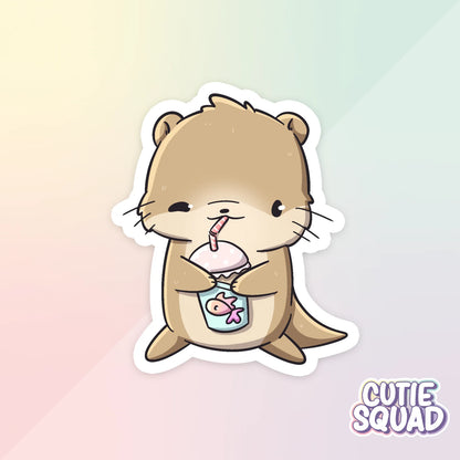 Fishy otters stickers - Kies je favoriet