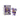 Pastel Purple Camellia mini bricks – kawaii Forest Spirit boompje met pastel paarse camelia bloemen