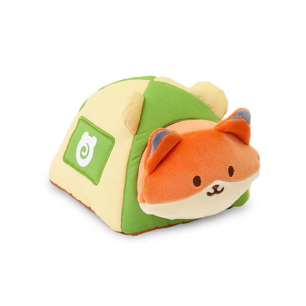 Foxiroll Kampeertentje Knuffel – 15 cm Superzachte Avonturenmaatje