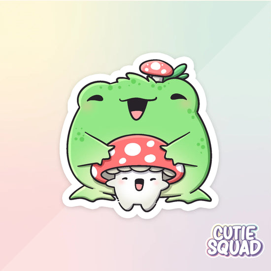 Garden frogs stickers - Kies je favoriet