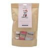 winterbeer knuffel met rode sjaal