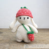 kawaii konijn met roze details
