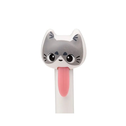 Hand schrijft met kawaii kattenpen, ergonomisch en ideaal als origineel cadeau voor kattenfan