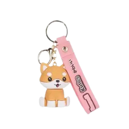 Hond - 3D Kawaii Kutie sleutelhanger met strap