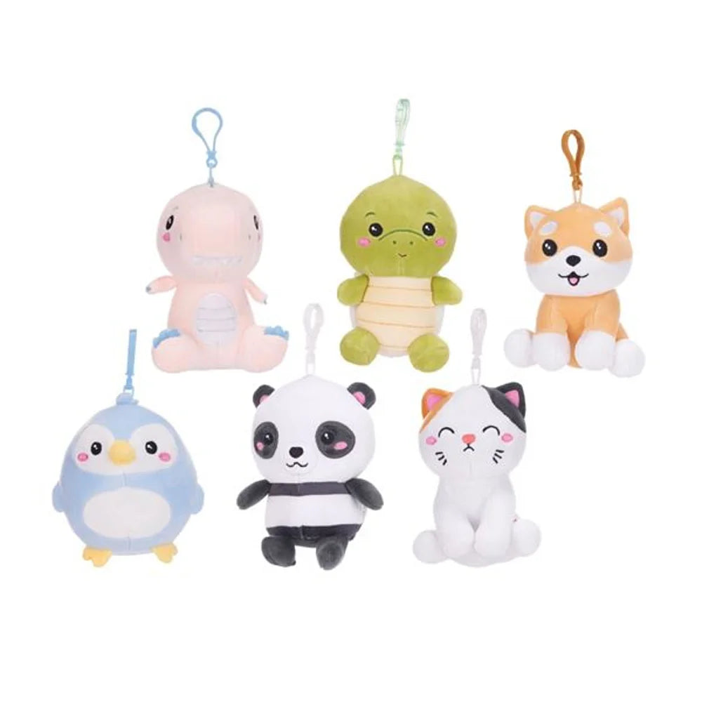Kawaii Kuties vrolijke bagclip sleutelhanger voor elke gelegenheid