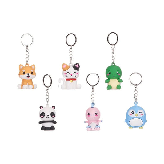 kawaii kuties sleutelhangers in verschillende dieren