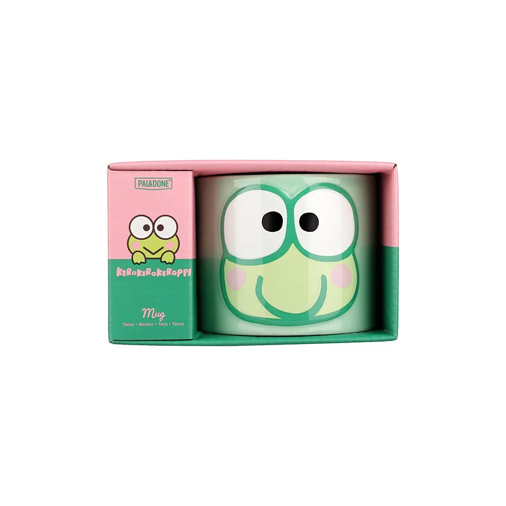 groene kawaii mok keroppi design