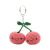 kawaii kersjes sleutelhanger gehaakt