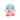 Officiële Kirby figuurtje 5 cm - Kirby met ice crown - Nintendo