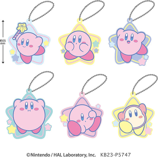 Kirby | Rubber sleutelhanger 6 cm