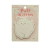 puff kitten memo – zachte kattenlook voor al je vrolijke krabbels