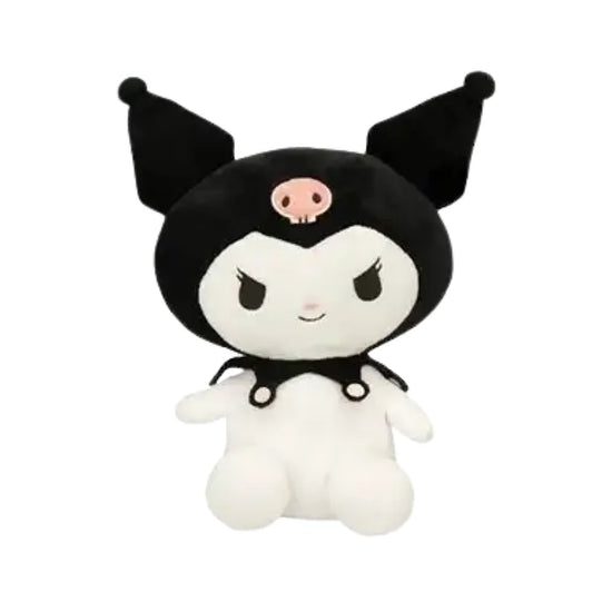 Kuromi knuffel 24 cm – Sanrio pluche in zwarte uitvoering