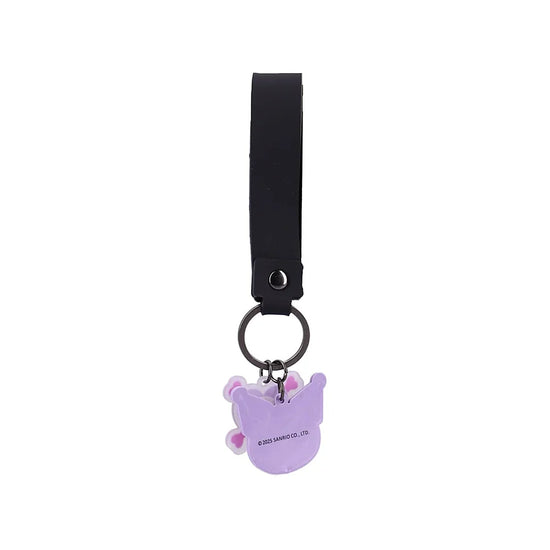Unieke Kuromi rubberen keychain met stevige strap – perfect voor fans en verzamelaars