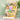 Schattige geit uit mini bricks DIY bouwpakket met groene hoed