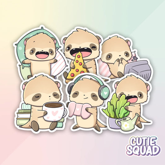 meerkat complete stickerset van cutiesquad 