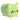 zijkant meowchi matcha green tea knuffel compact formaat met stevige vulling