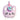zacht paarse meowchi unicorn met hoorn