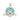 kawaii autumn hatsune miku chibi acryl sleutelhanger voorkant