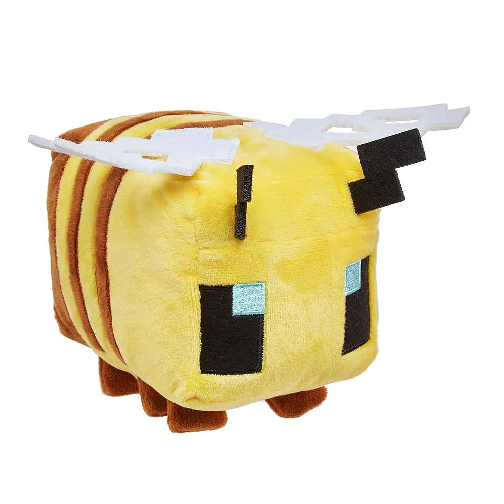 schattige minecraft bee knuffel voor fans