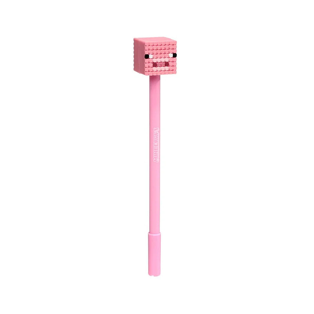 Minecraft fijnschrijver met varken design
