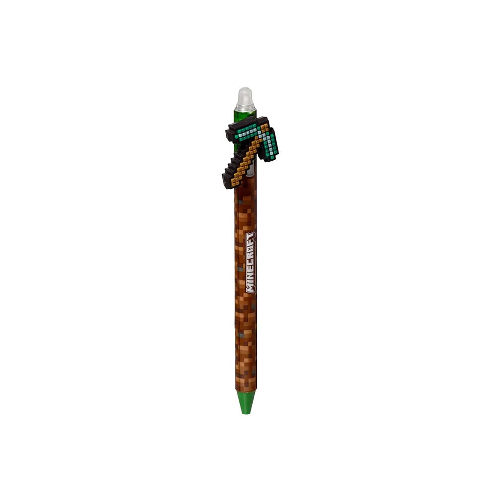 Minecraft uitwisbare pen met zwaard topper – stoere gamers-pen