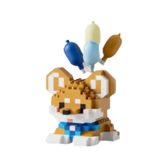 Mini Bricks Ballonnen Hondje – Corgi – Bouwset