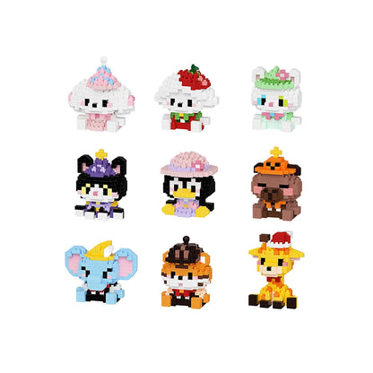 Mini Bricks Cute Zoo – overzicht van alle kawaii dieren varianten