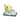 Puffer fish mini bricks set - bouwstenen zeedier
