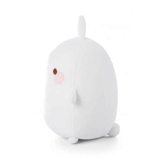 zachte witte Molang knuffel close-up