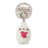 Molang Sleutelhanger 8 cm – Schattige Pluche met Rood Hartje