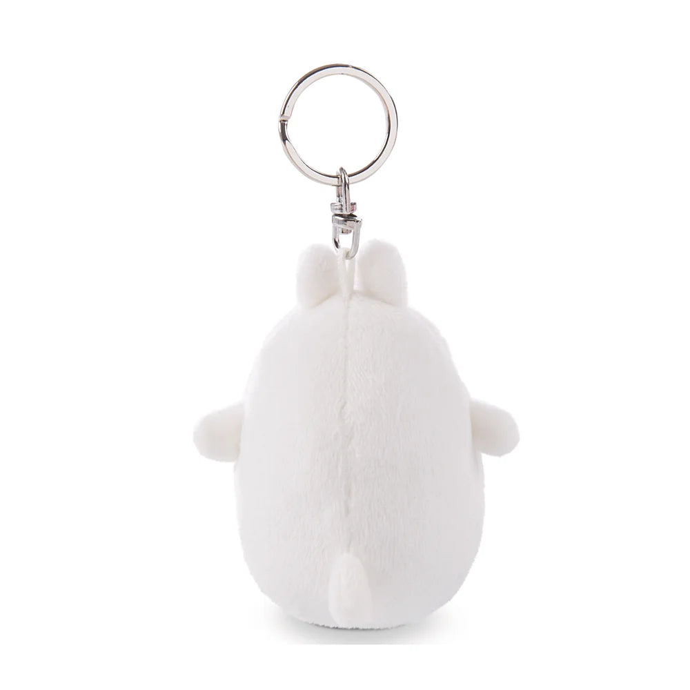 achterkant molang sleutelhanger officieel merchandise detail en knuffelbare afwerking