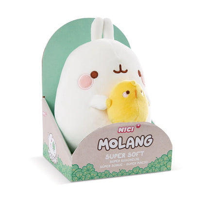 Molang | Rainbow heart plush- 24 cm - in box