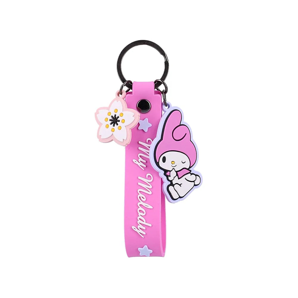 Kawaii My Melody sleutelhanger voorkant – officiële Sanrio merchandise van 5-7 cm