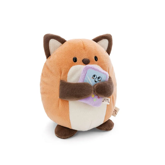 zachte NICI vos Geeks met rode pluche