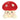 kawaii paddenstoel knuffel Amanita close-up