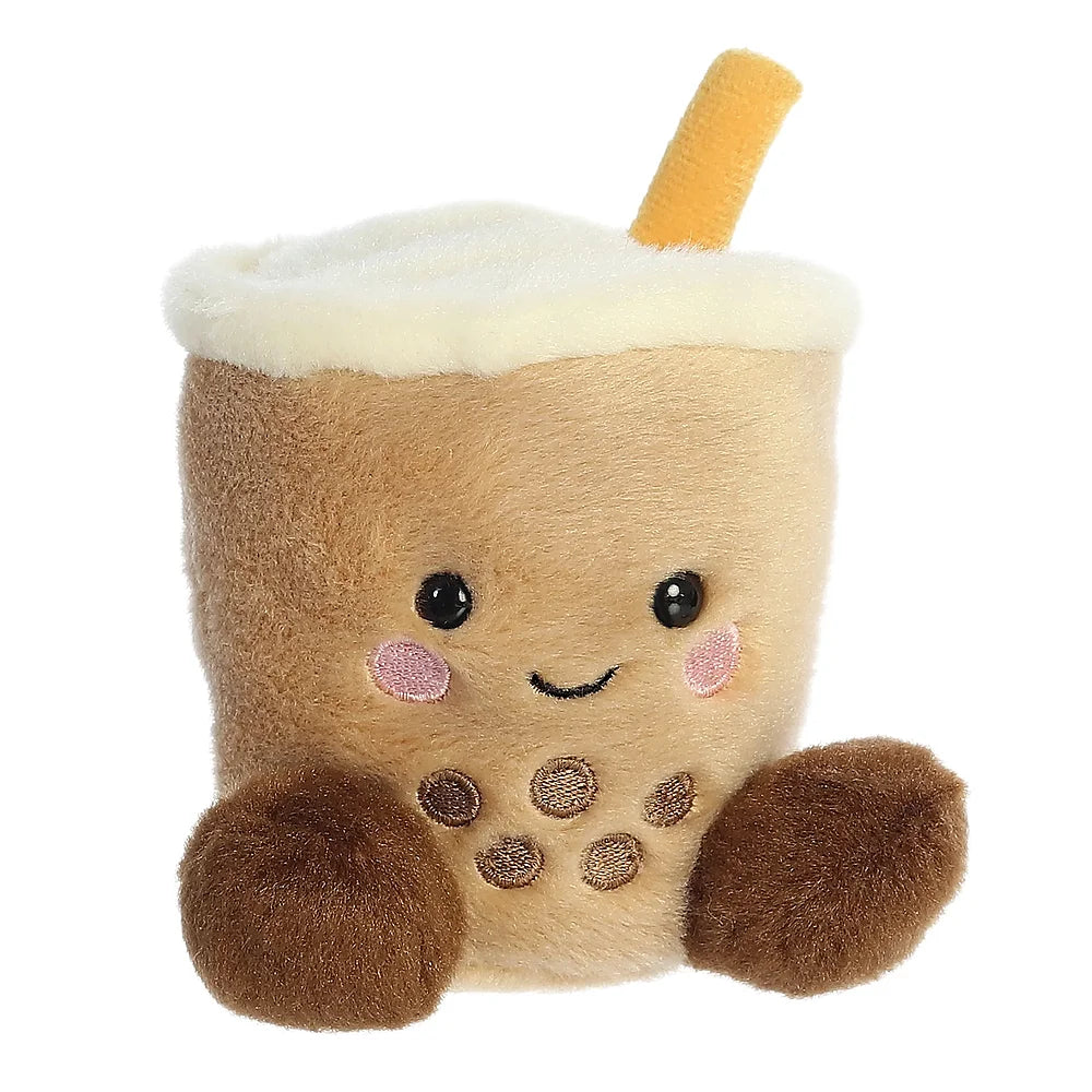 zachte Palm Pals Milky knuffel in hand