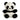 bamboo panda knuffel close-up