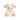 Palm Pals aardbei koe knuffeltje 13cm